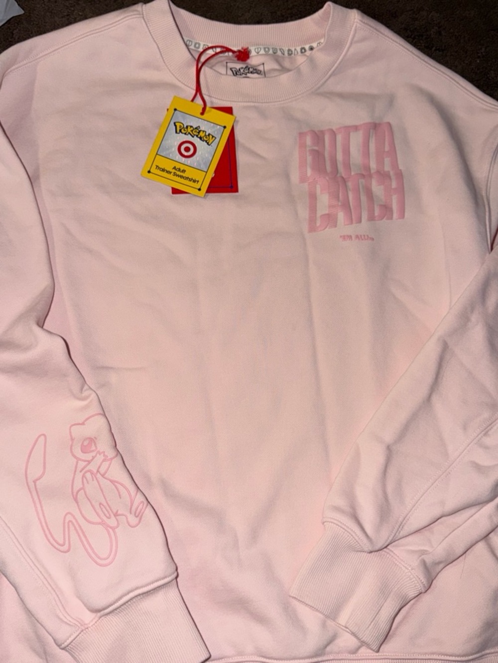 Pokemon x Target Pink XS Pullover